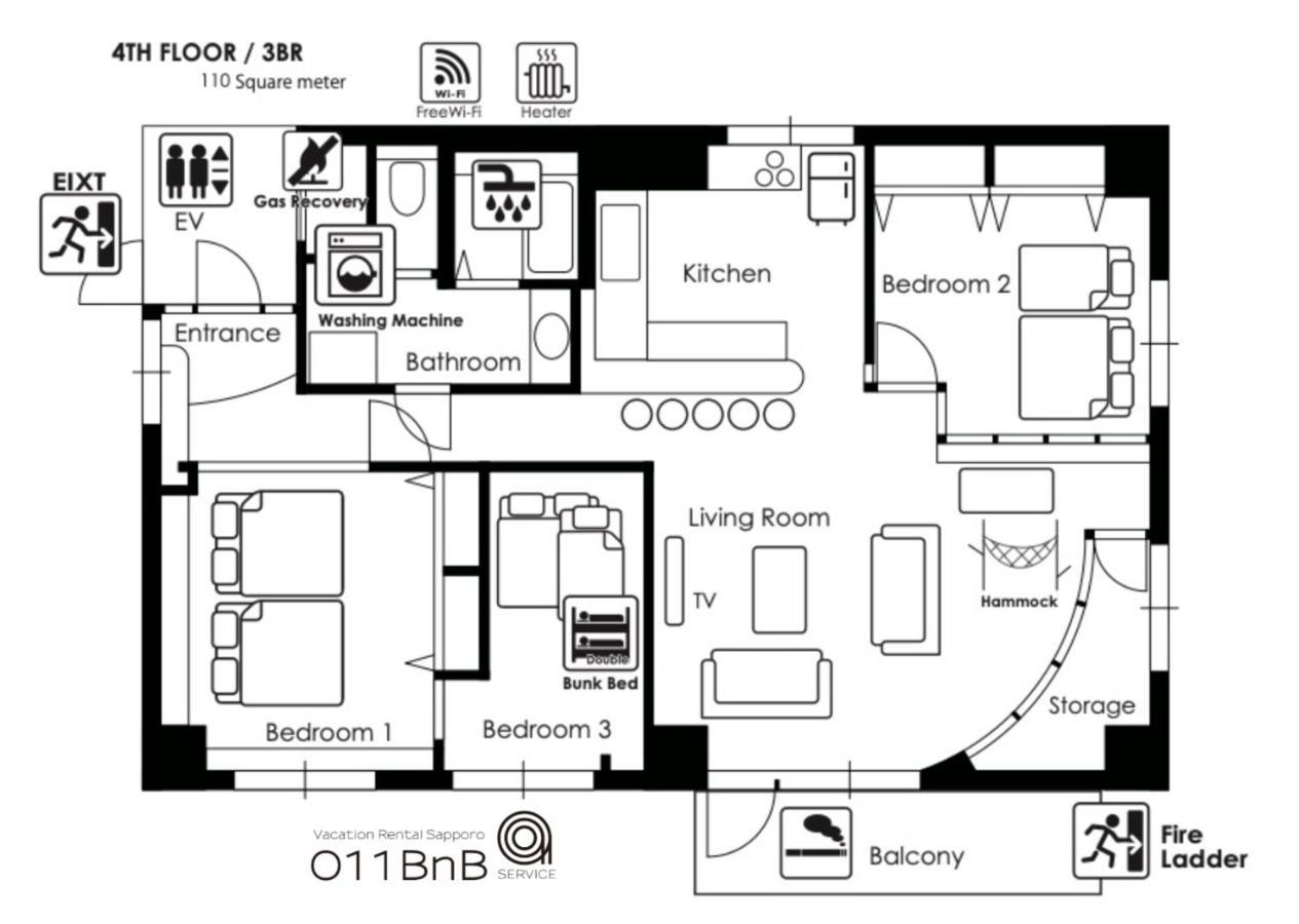 Nk Bld4f 3ldk 3br 1 Floor 1 Apartment *