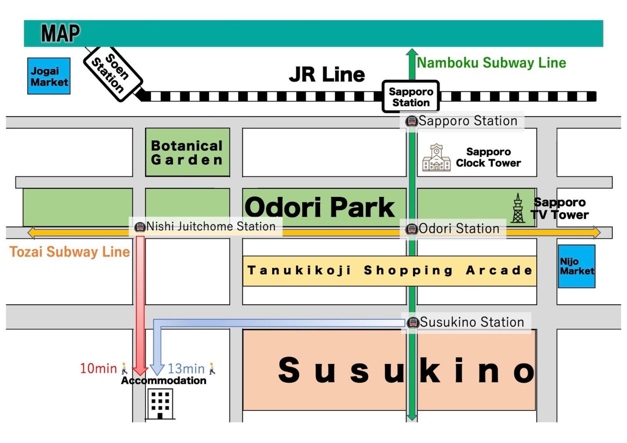 Endless Mitsui Minami 5jo Ii - Vacation 18384 Apartment *