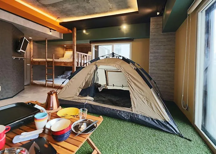 Molinhotels506 -Sapporo Onsen Story- Camproom Singlemattress-6