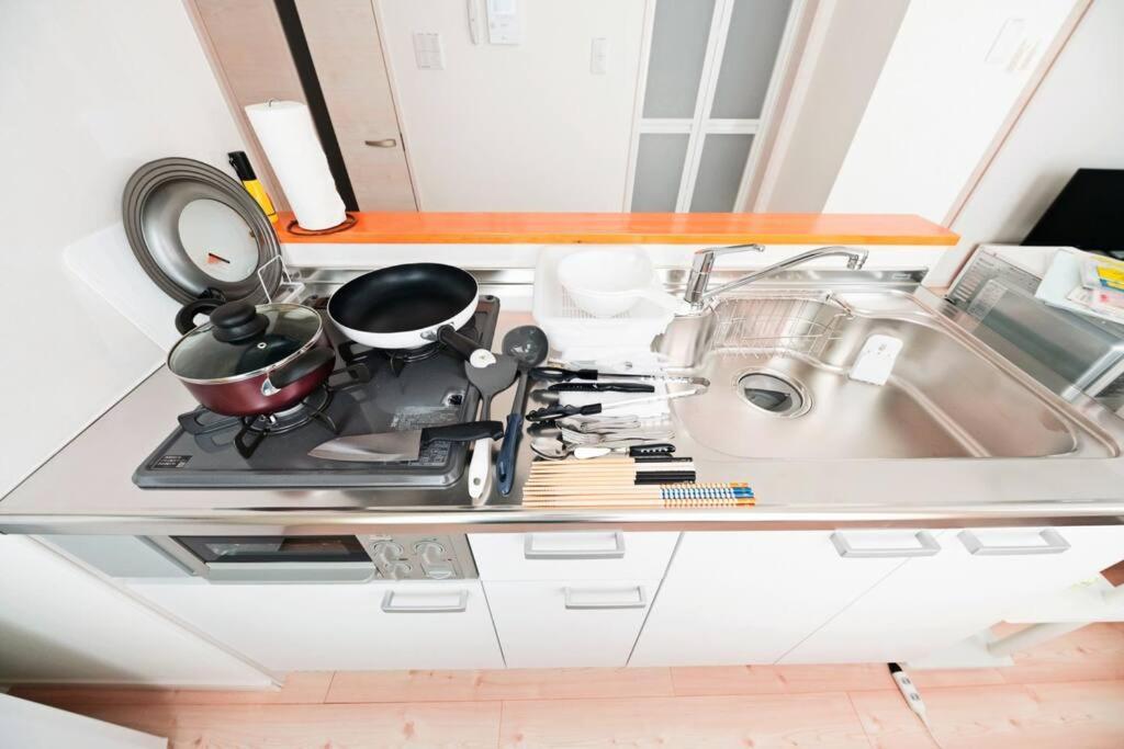 Apartment （b5）アクセス良好！快適2名まで滞在可☆サービスアパ―トメントsapporo南8条b5 Sapporo