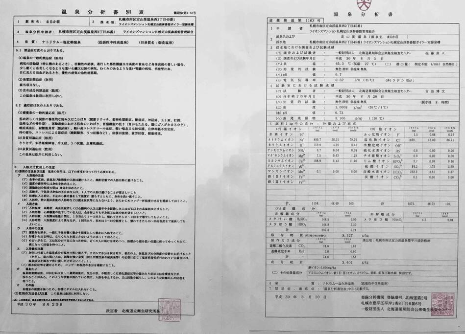 Molinhotels602 -sapporo Onsen Story- 1l2room S-bed8 8persons Apartment Sapporo