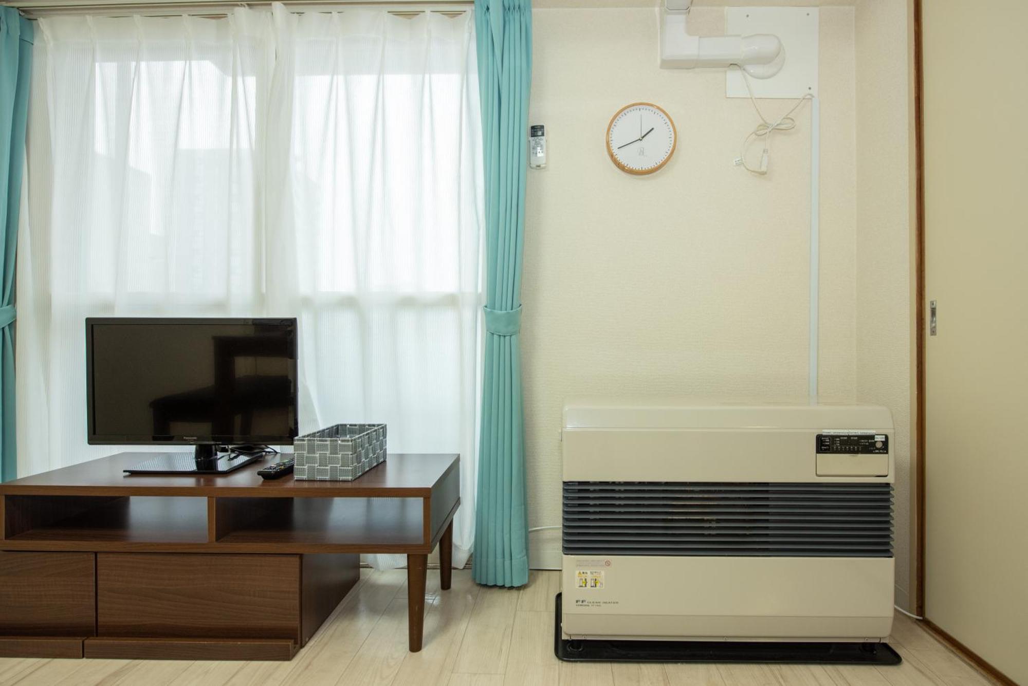 直前半額プライベート個室トイレバスタブ付民泊札幌市中心部でシンプルな滞在h503#12 Apartment Sapporo