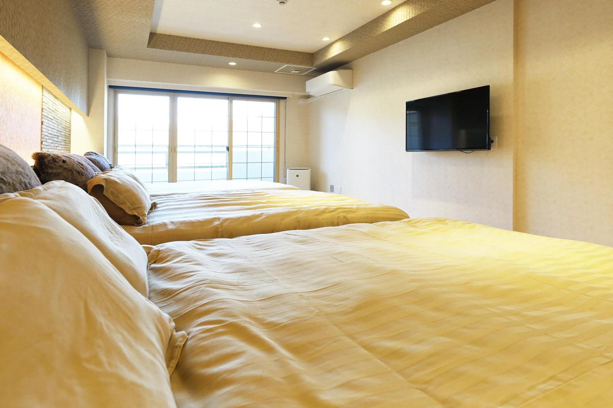 -newopen-molinhotels702-sapporoonsenstory-1l2room K-bed1&w-bed3 8persons