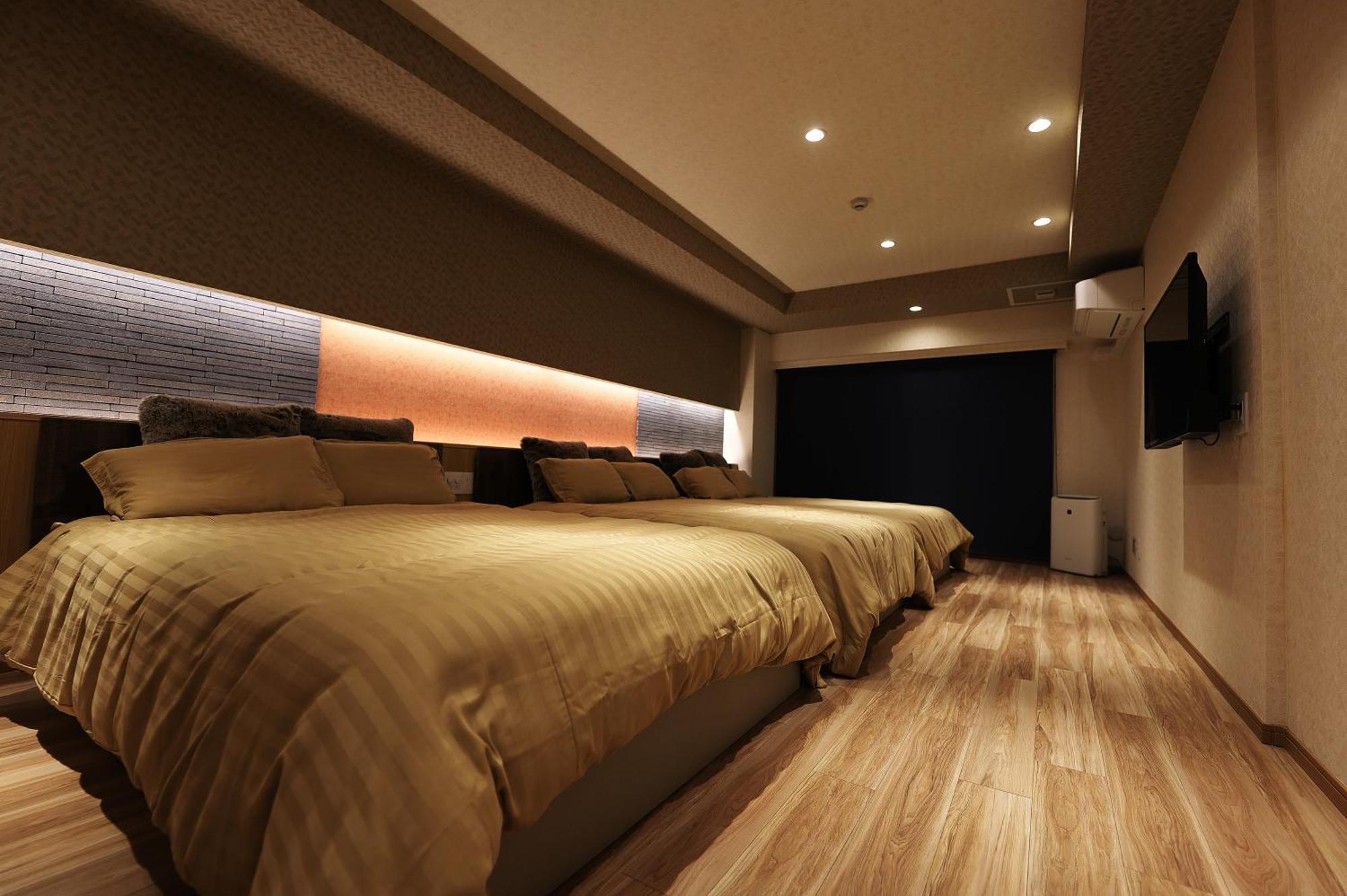 -newopen-molinhotels702-sapporoonsenstory-1l2room K-bed1&w-bed3 8persons *