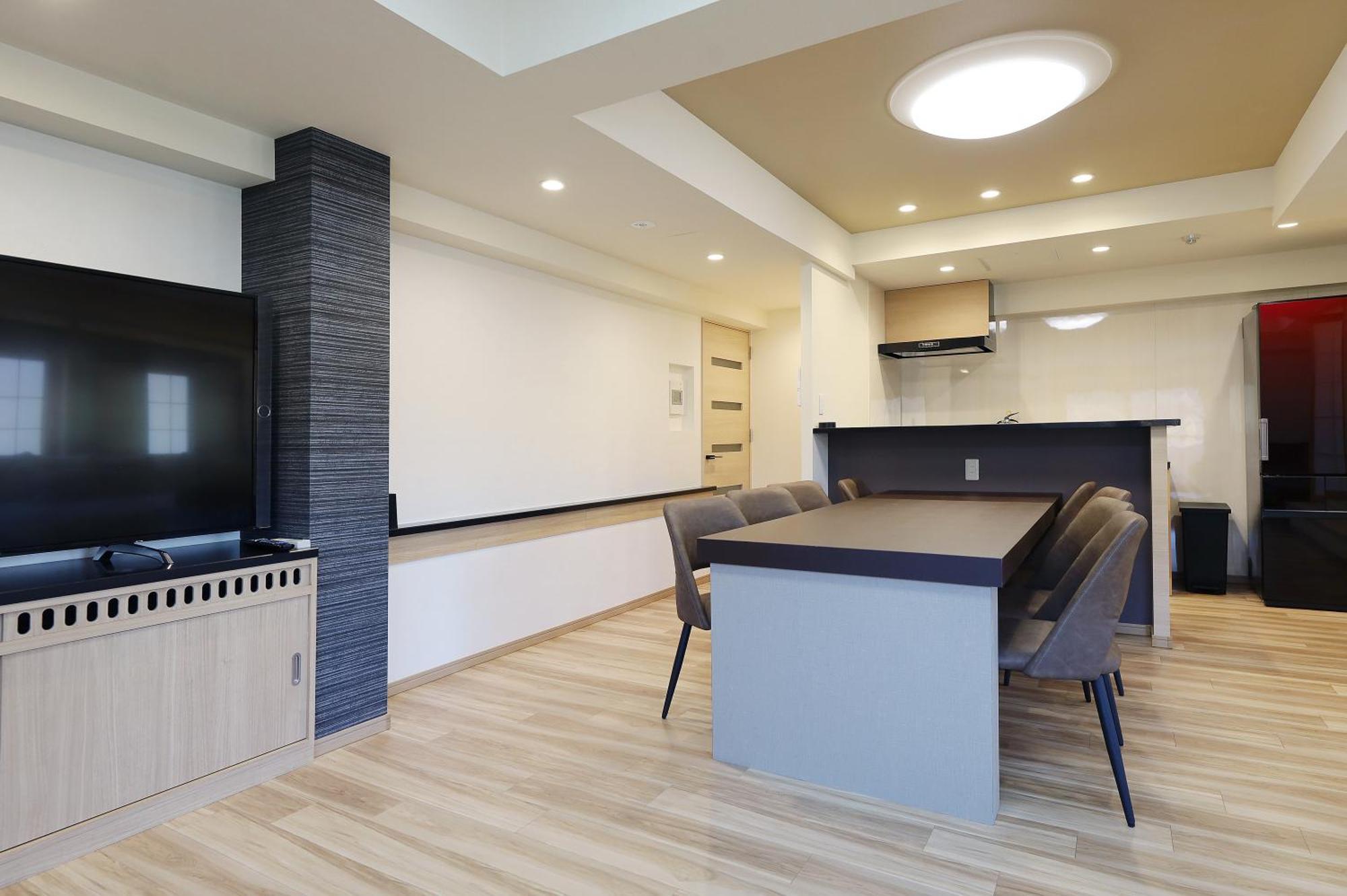 Apartment -newopen-molinhotels702-sapporoonsenstory-1l2room K-bed1&w-bed3 8persons
