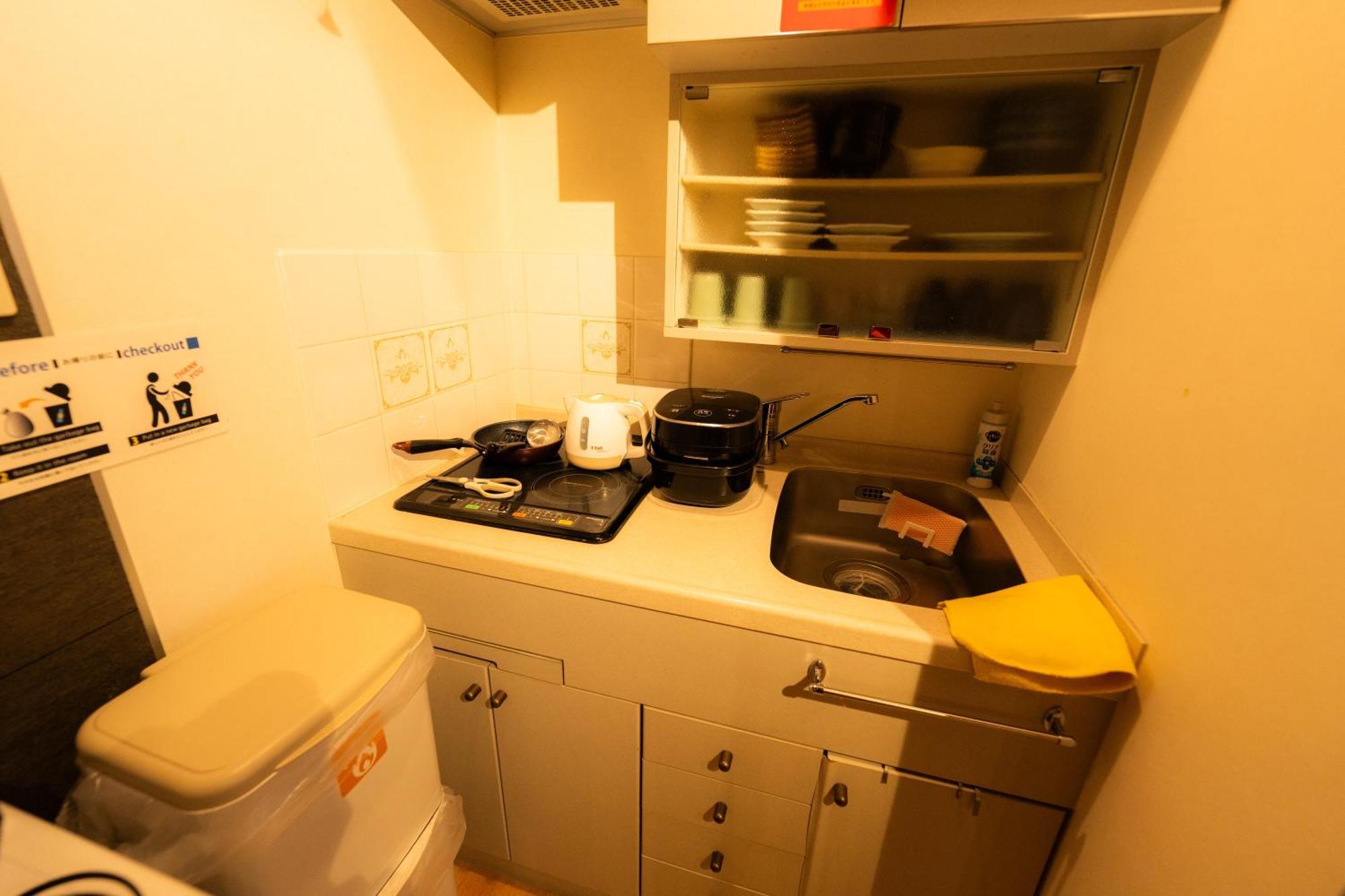 Biosvilla522-sapporo Susukino Night- 1room W-beds2&s-beds2 6persons Apartment