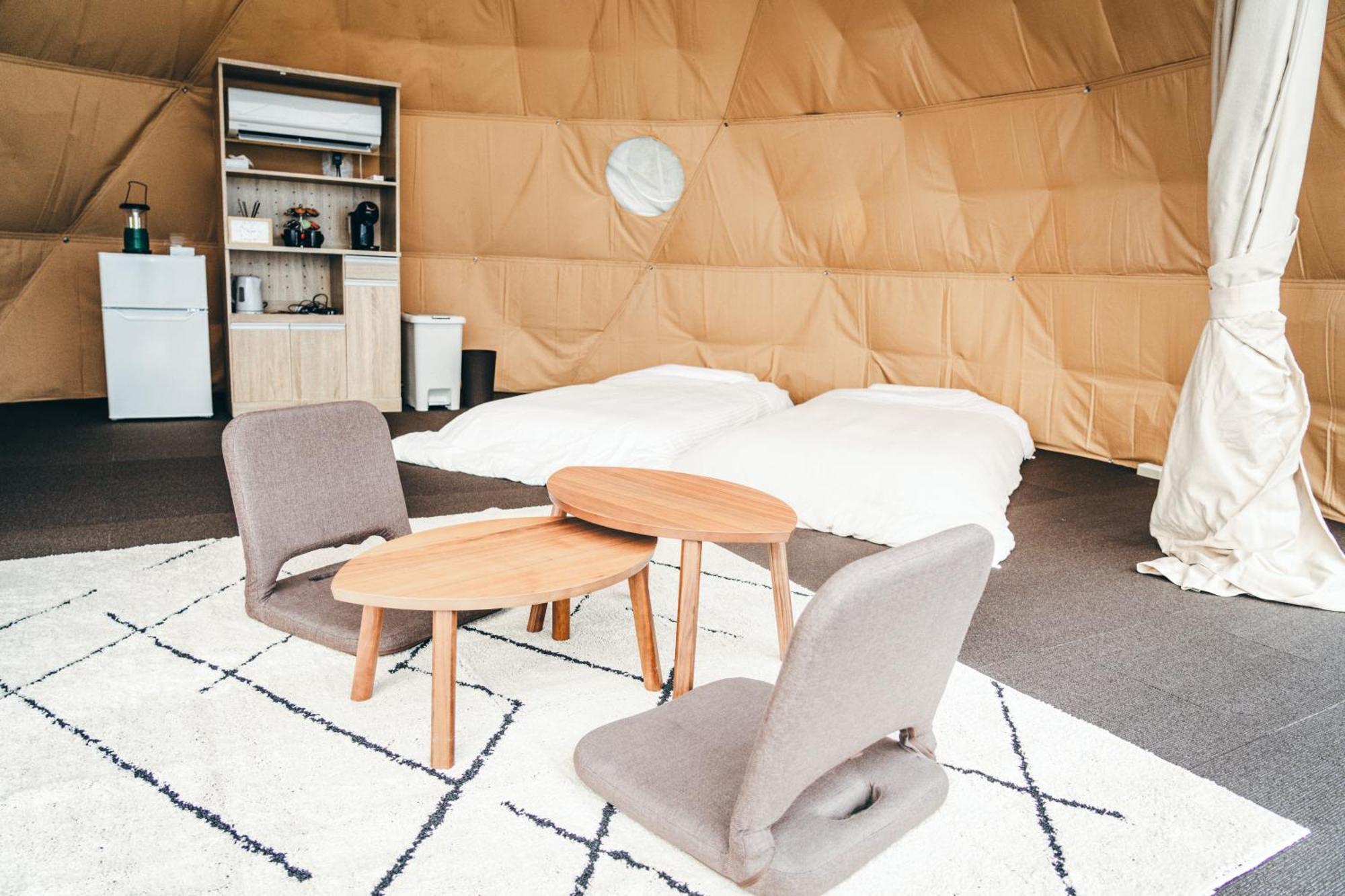 小別沢プライベートグランピングquope Luxury tent Sapporo