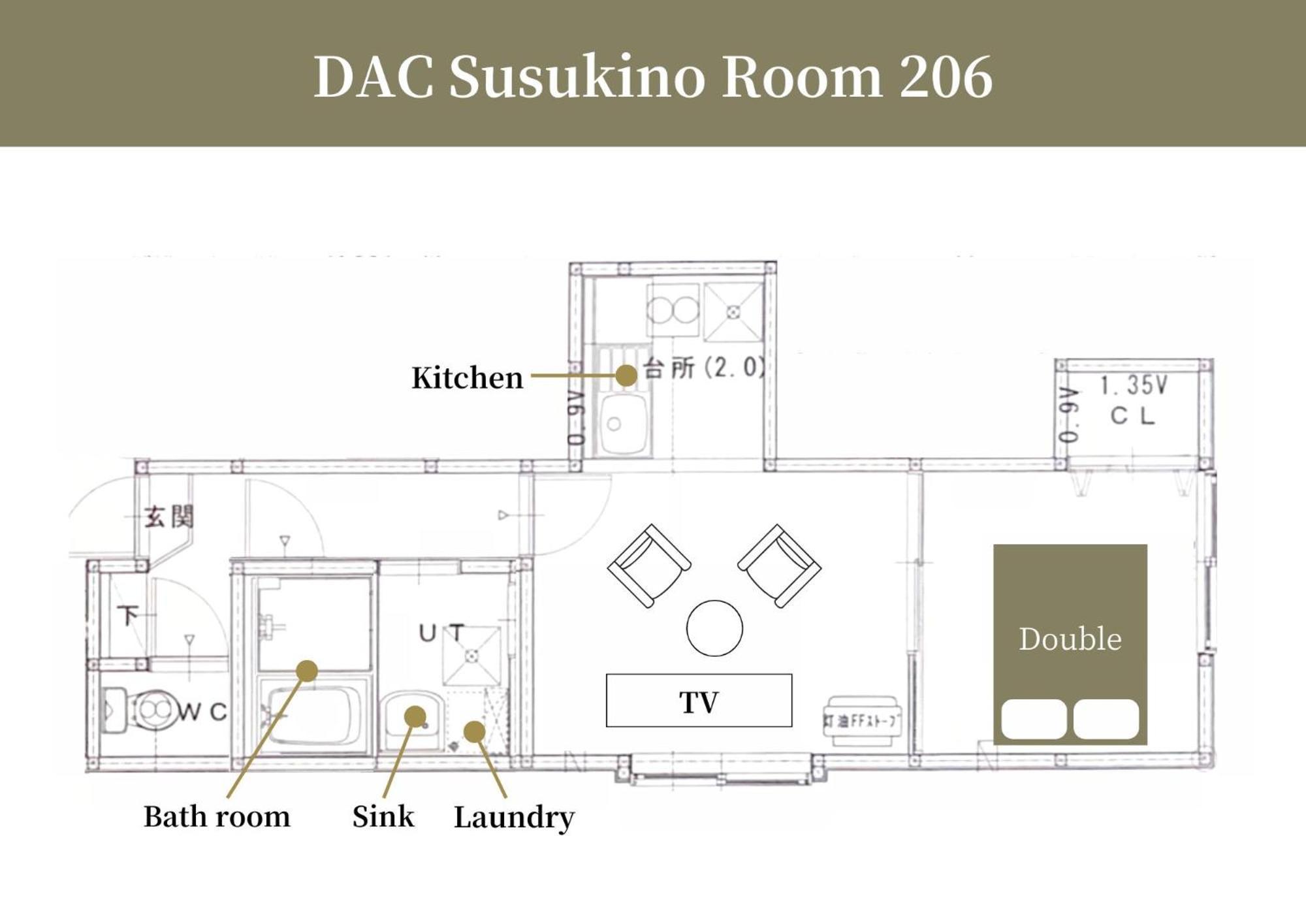 Dac Susukino Apartment