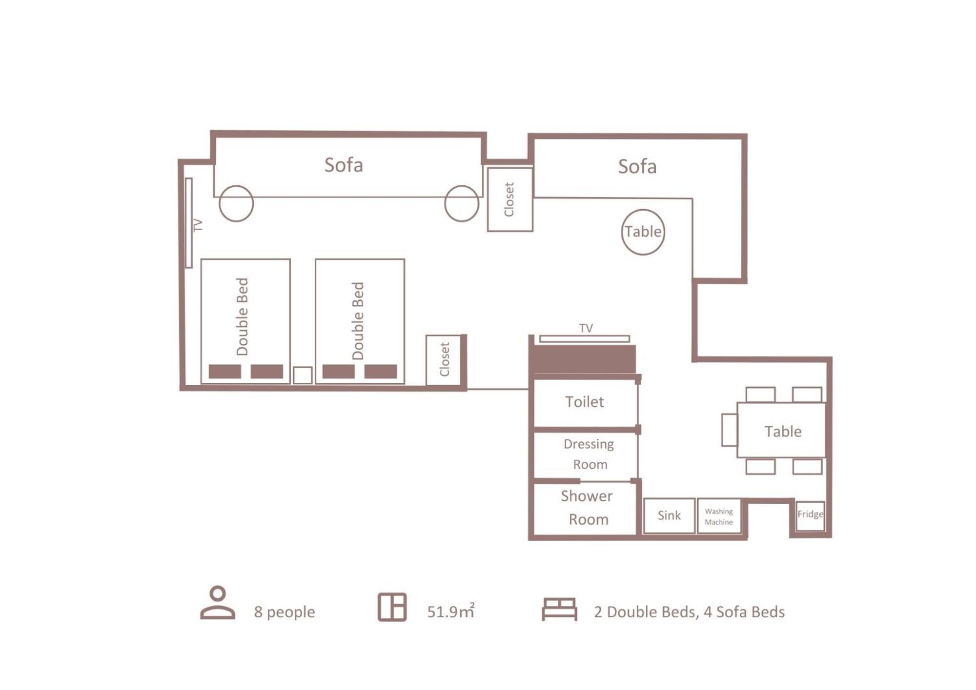 Aparthotel Minn Odori W18 Station Sapporo