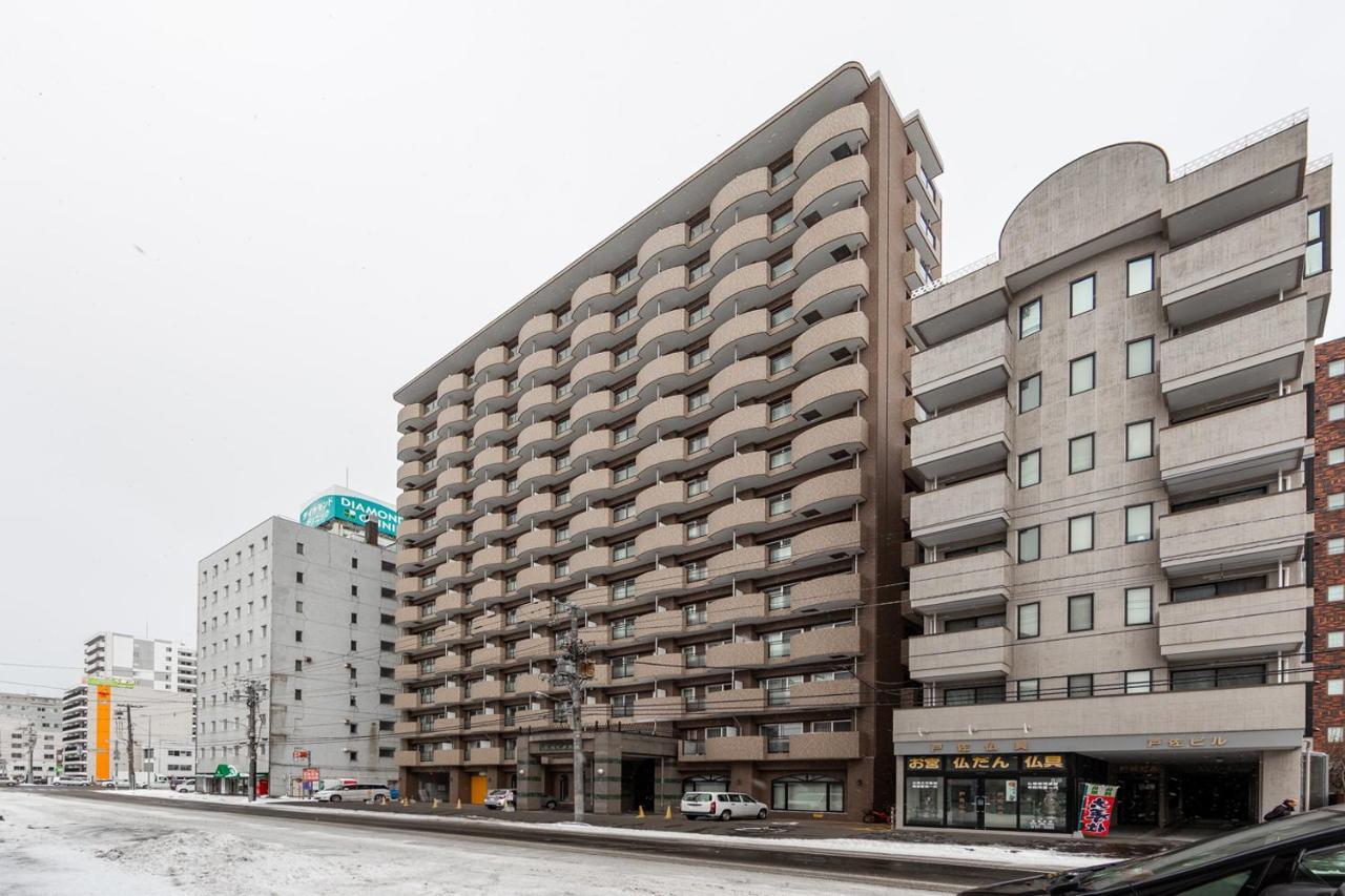 Apartment Biosvilla522-sapporo Susukino Night- 1room W-beds2&s-beds2 6persons *