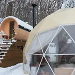 Equipped With Barrel Sauna And Jacuzzi Glamping Villa Carta Sapporo Hokkaido Jpn - Vacation Stay 3011