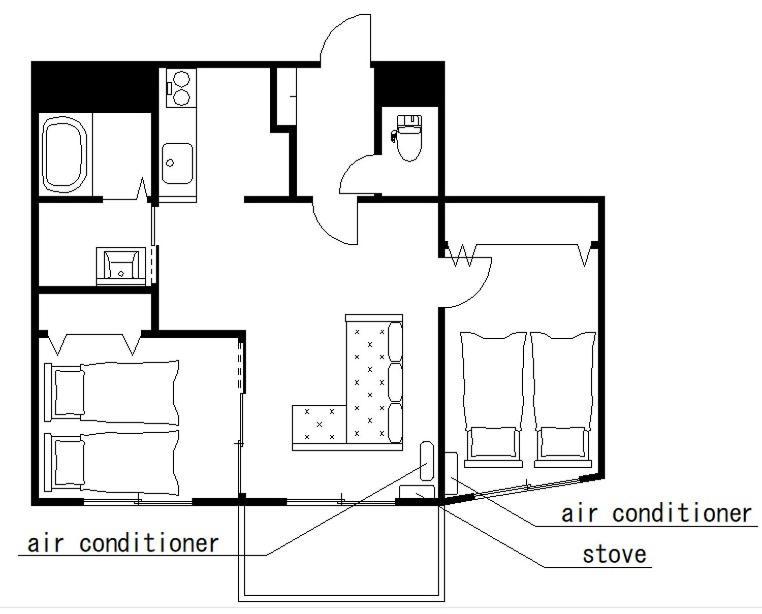 Apartment Colore Kotoni Sapporo
